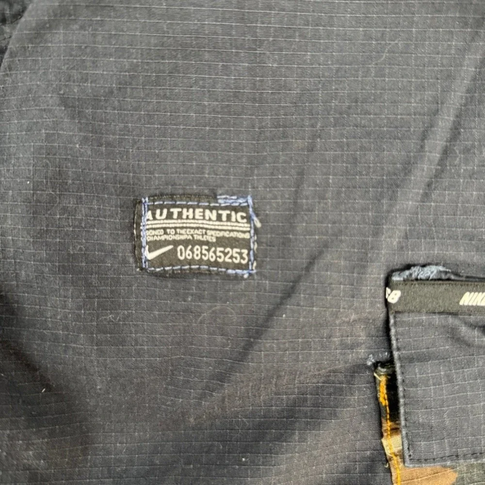 Nike SB Patchwork Ripstop Cargo Pants Camo Denim Navy Skateboarding Mens 30-32 - Picture 3 of 14